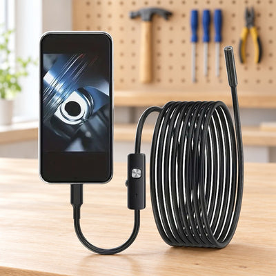 Innblikk™ – inspeksjonskamera med LED til mobilen