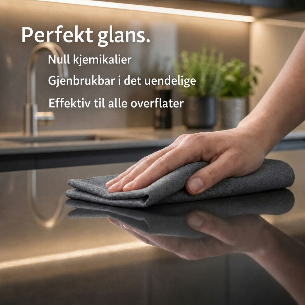 Perfekt glans uten kjemikalier
