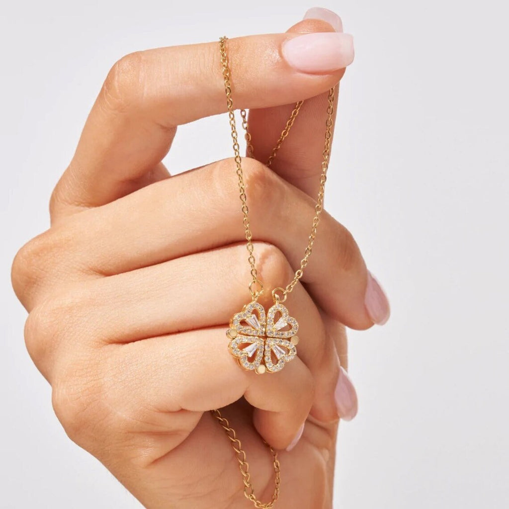 Lucky Heart – Hjertekjede med Cubic Zirconia