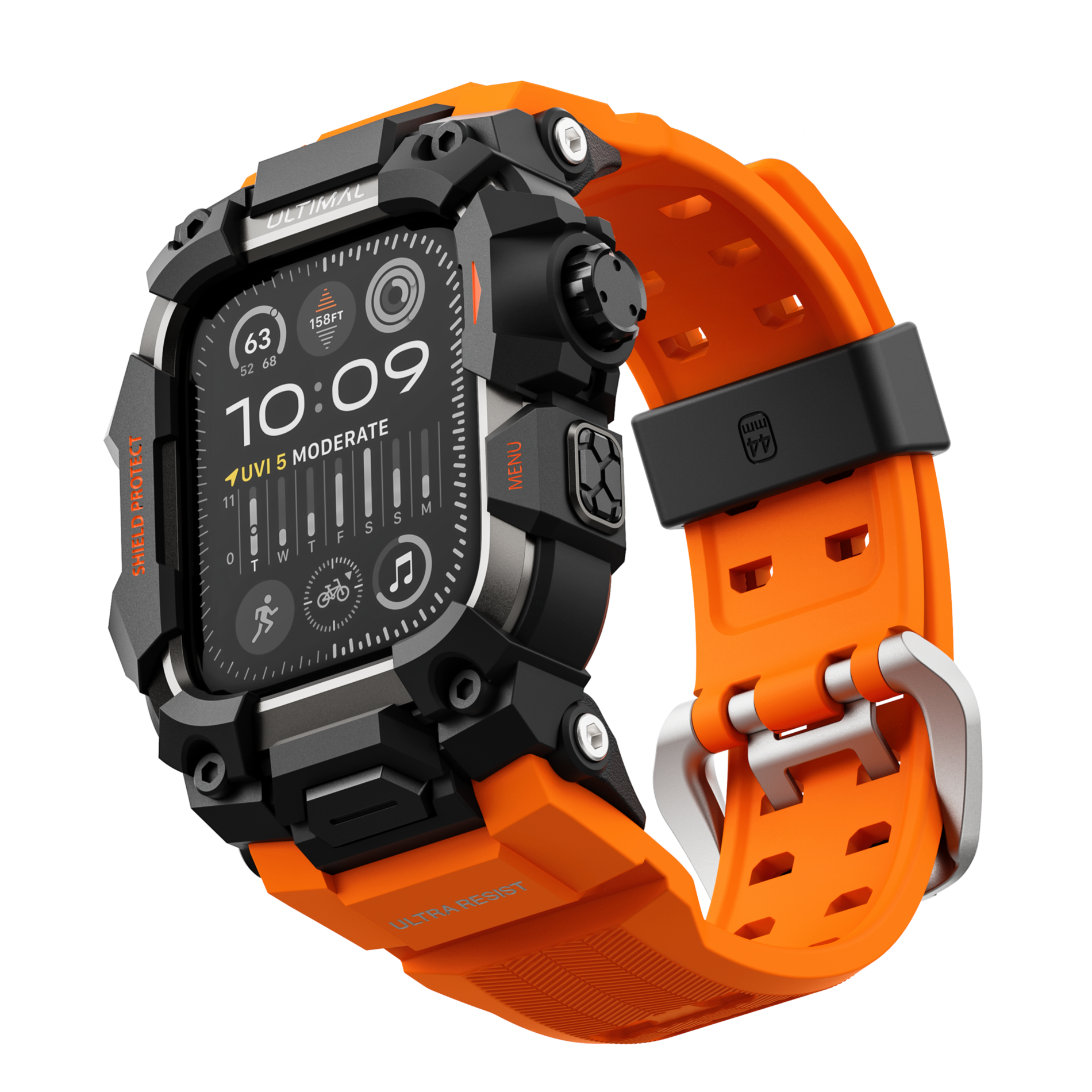 Shield Protect Case Band – Oransje front
