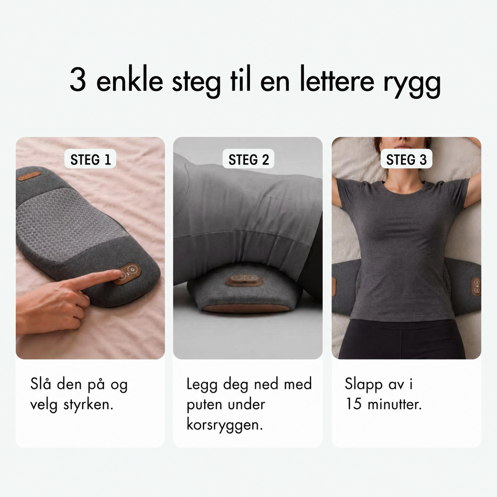 3 enkle steg til en lettere rygg