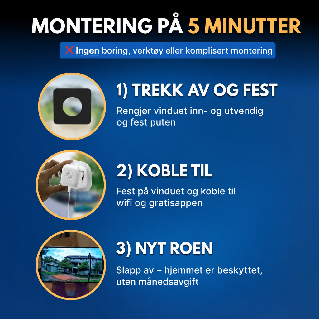 Montering på 5 minutter