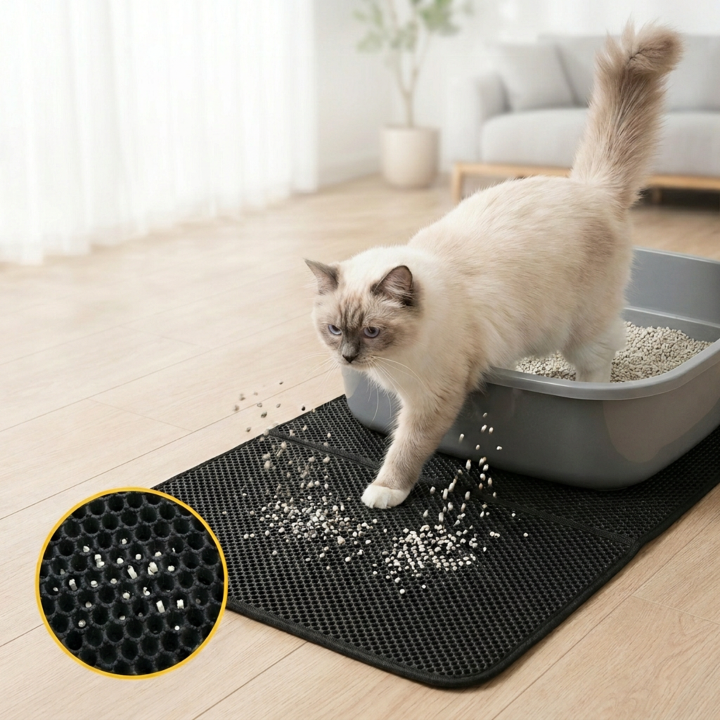 SandFri – Kattlådematte