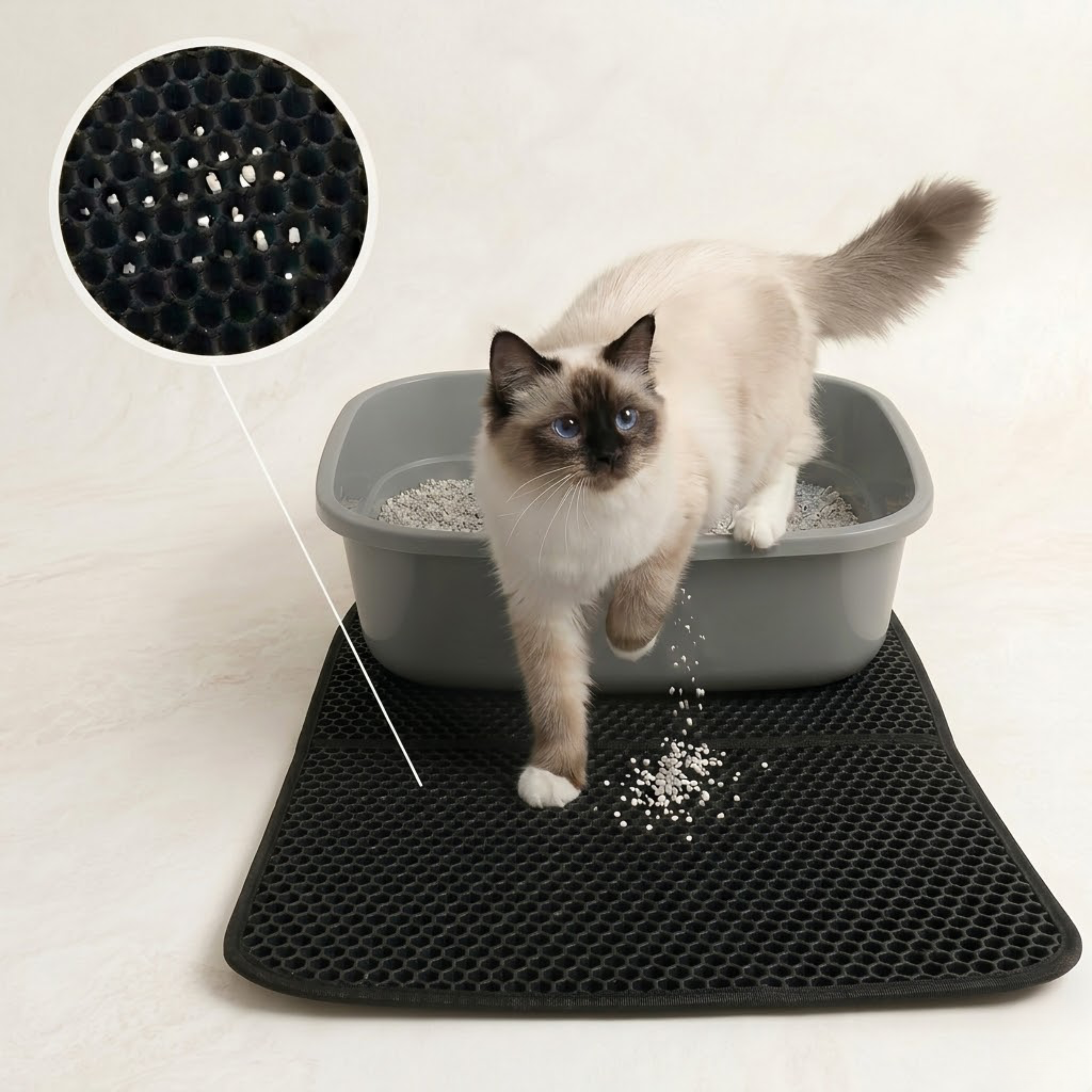 SandFri – Kattlådematte