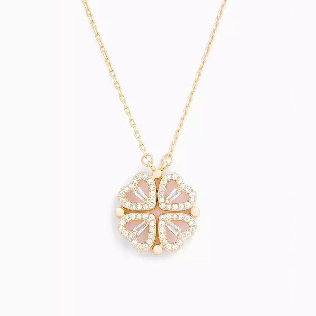 Lucky Heart – Hjertekjede med Cubic Zirconia