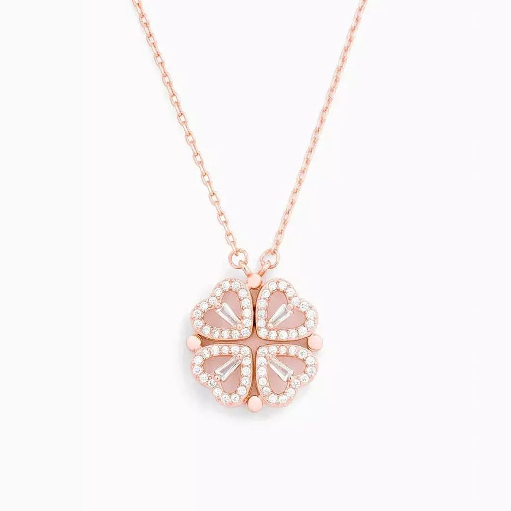 Lucky Heart – Hjertekjede med Cubic Zirconia