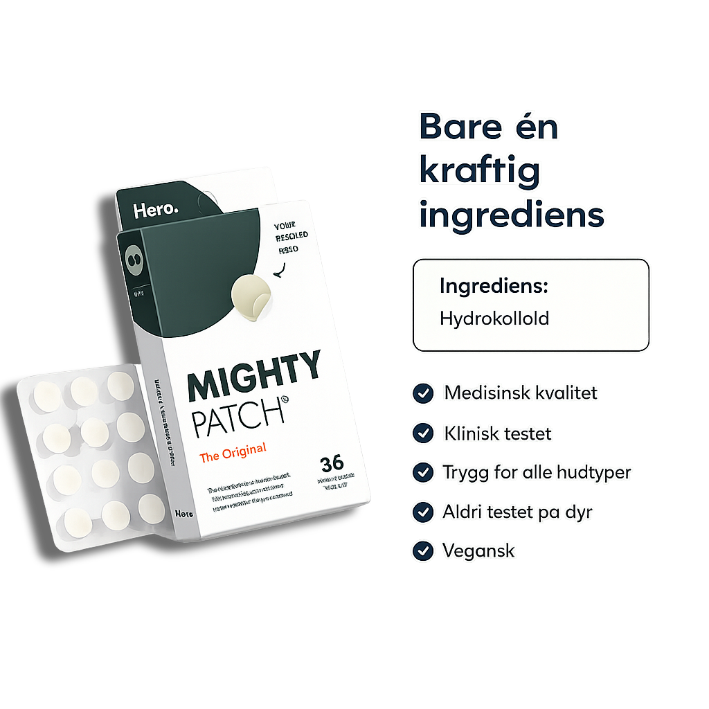 Hero Cosmetics Mighty Patch hydrocolloïd acnepleisters
