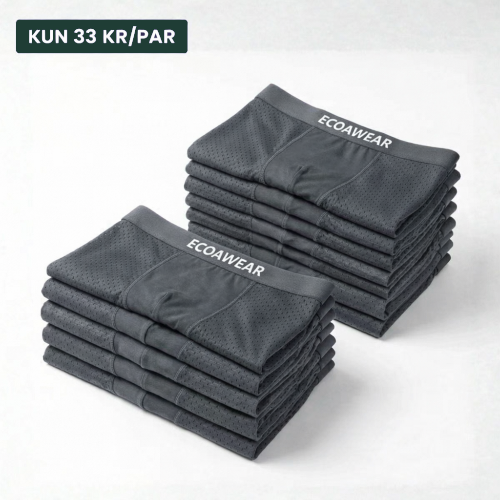ECOAWEAR® Bambusboksere 5-pk | Få 7 gratis