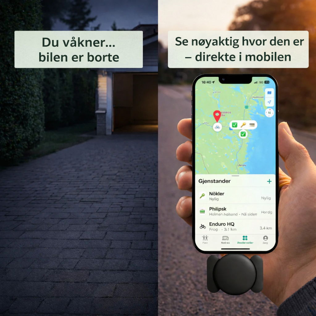 Trådløs sporingsenhet
