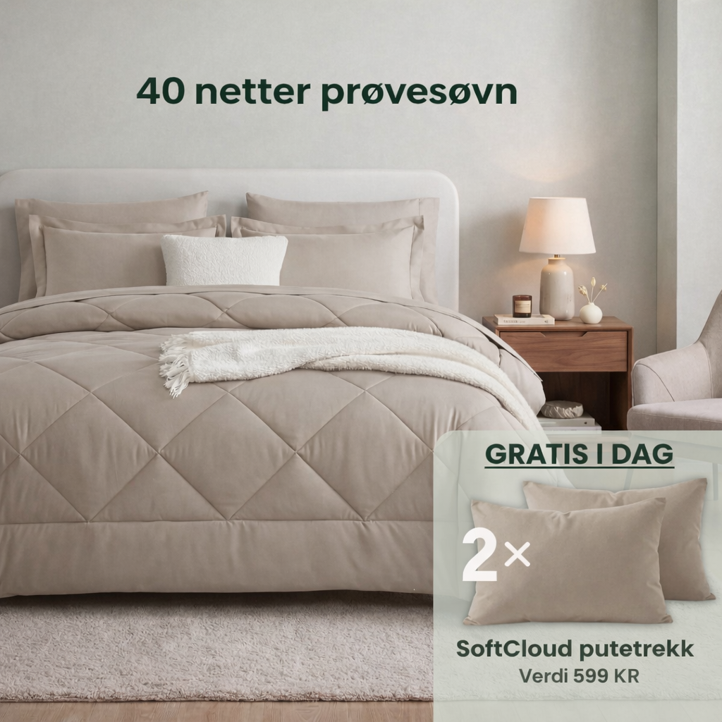 EasySleep® dyne – 2-i-1 dyne for hygienisk sovekomfort