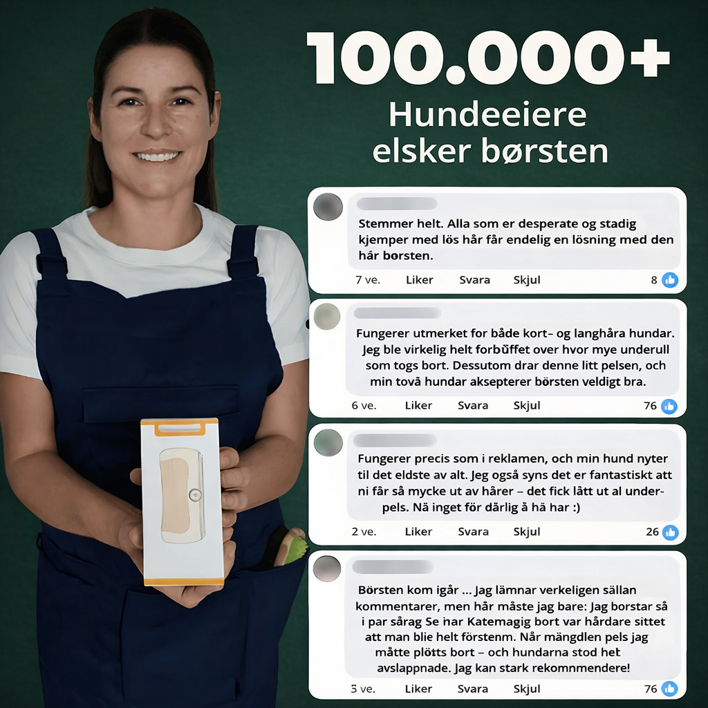 Lenhy™ - Hundebørste