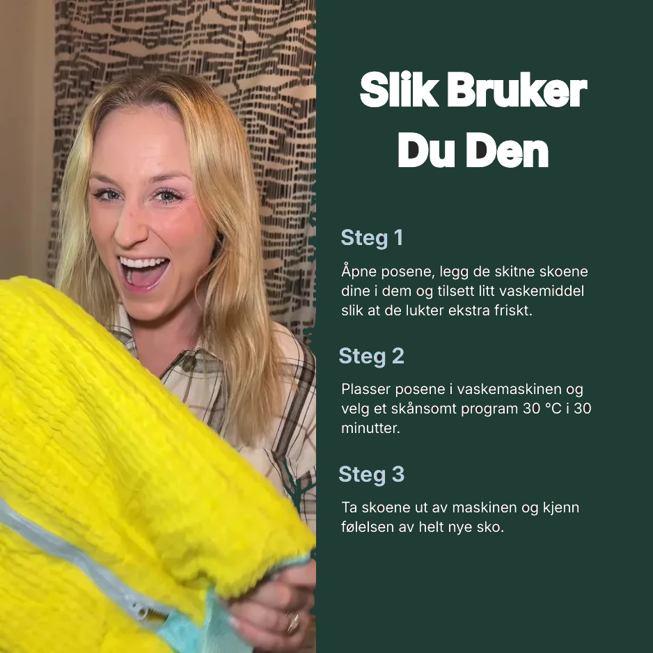 Skovasken - Aldri har det vært enklere å få rene sko