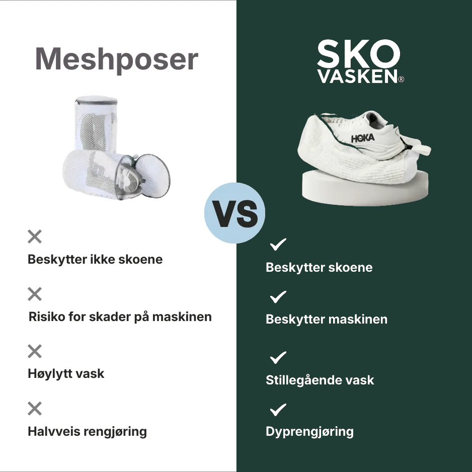 Skovasken - Aldri har det vært enklere å få rene sko