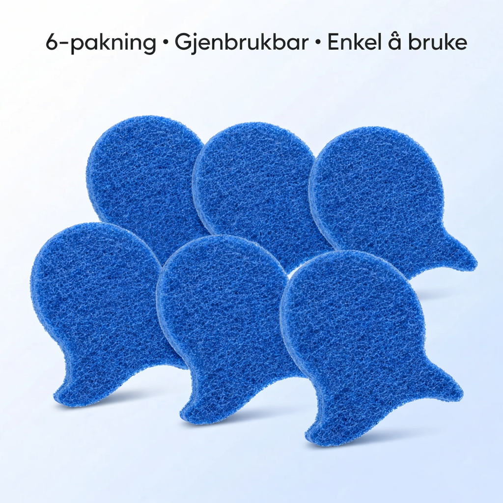 Vaskefisken, original 6-pakning