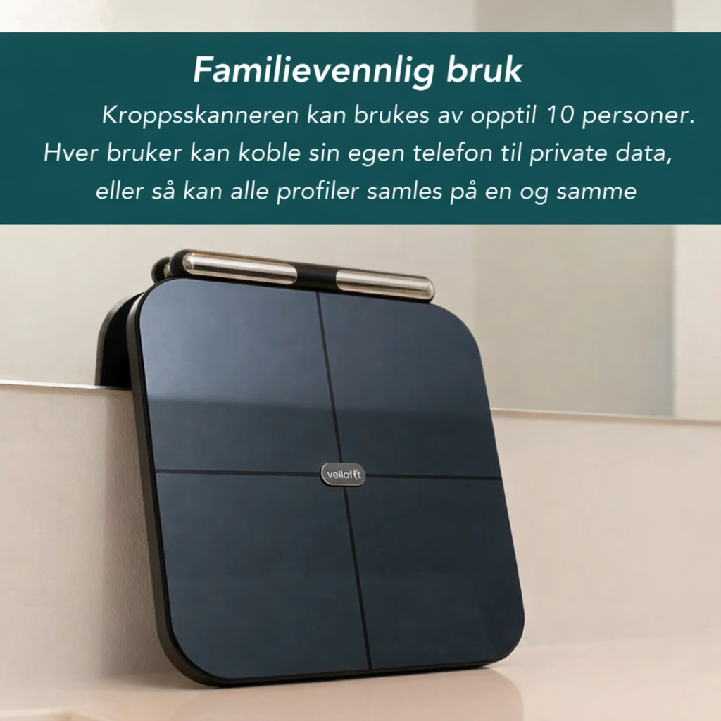 Vellafit kroppsskanner - Den best rangerte kroppsskanneren i Norge