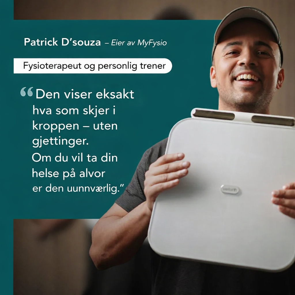 Vellafit kroppsskanner - Den best rangerte kroppsskanneren i Norge