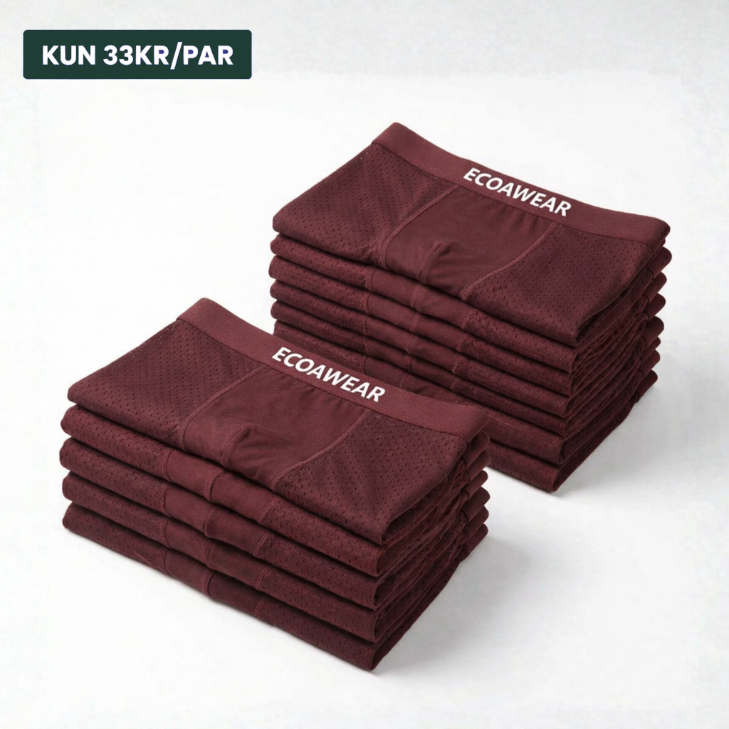 ECOAWEAR® Bambusboksere 5-pk | Få 7 gratis