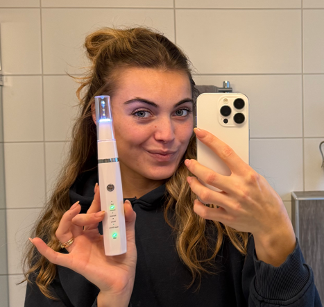 DentaClean Pro 3.0 selfie i bruk