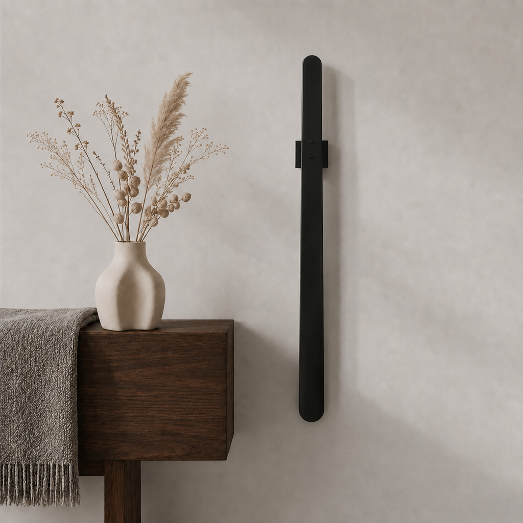 Magnetisk skohorn i tre med veggfeste – bilde 9