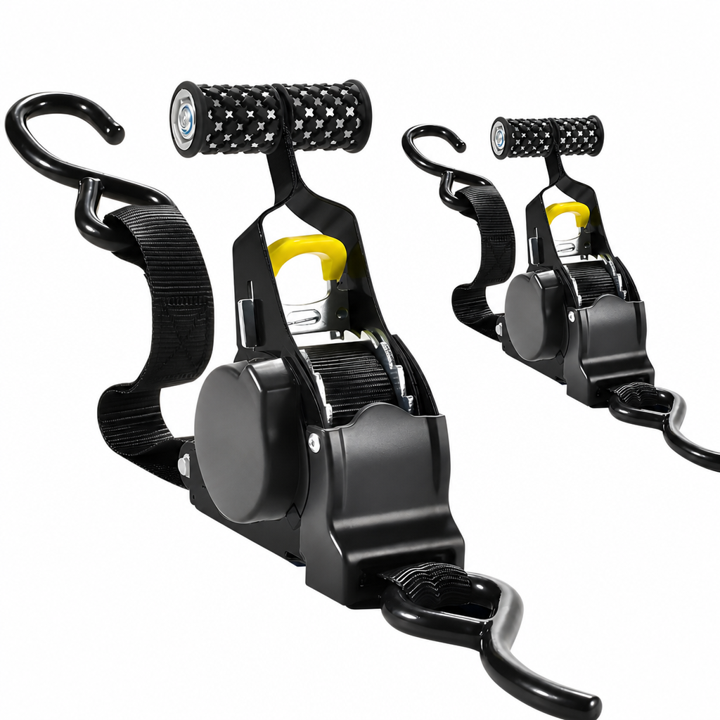 SnapStrapp selvopprullende jekkestropper 2-pack