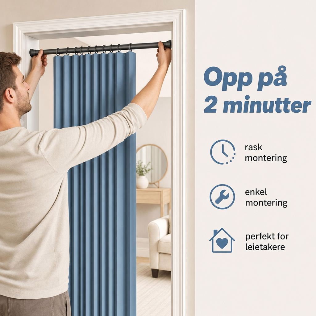 Opp på 2 minutter – uten boring