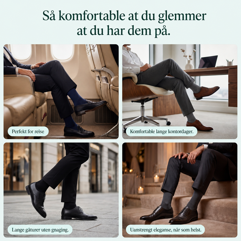 Norvella premium silkesokker