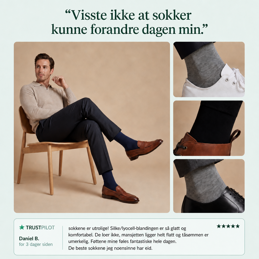 Norvella premium silkesokker