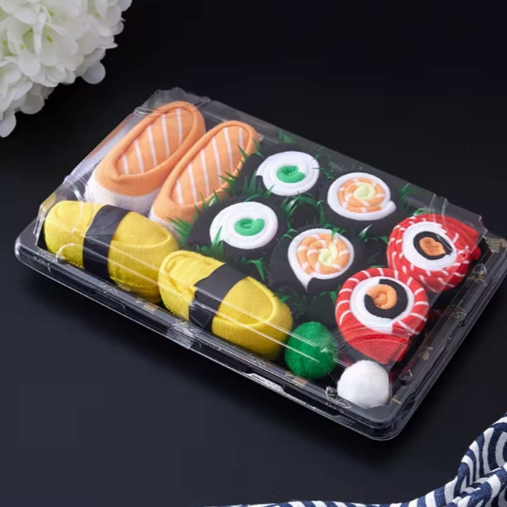Makiko sushisokker, 5 par i sushiboks