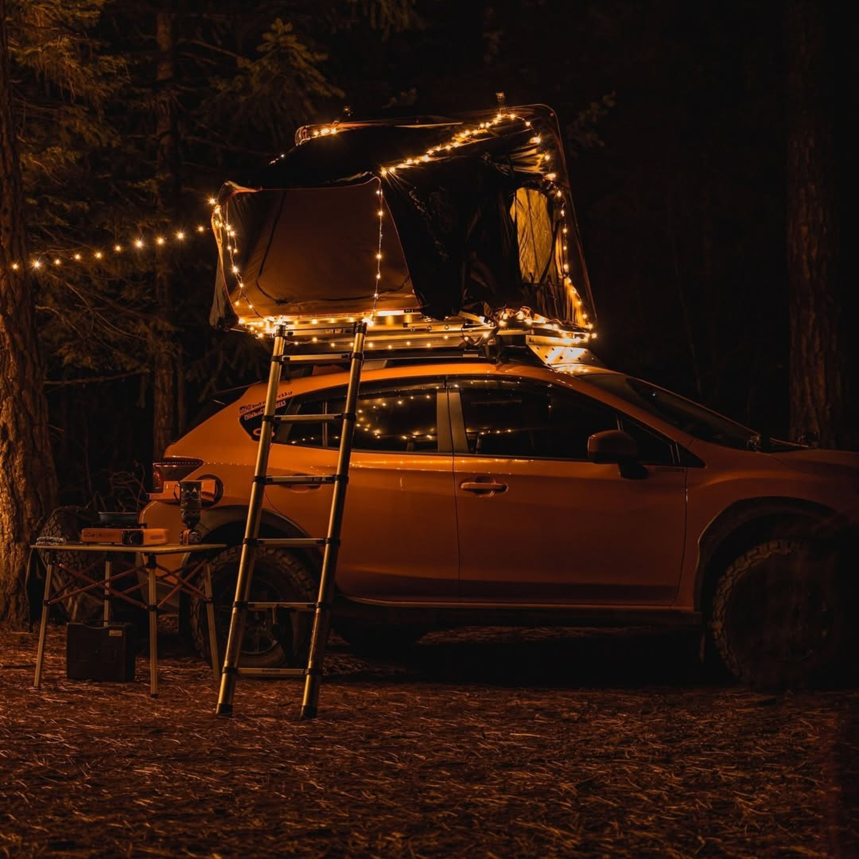 Campify 10 m LED-lyslenke – vanntett til camping og hage