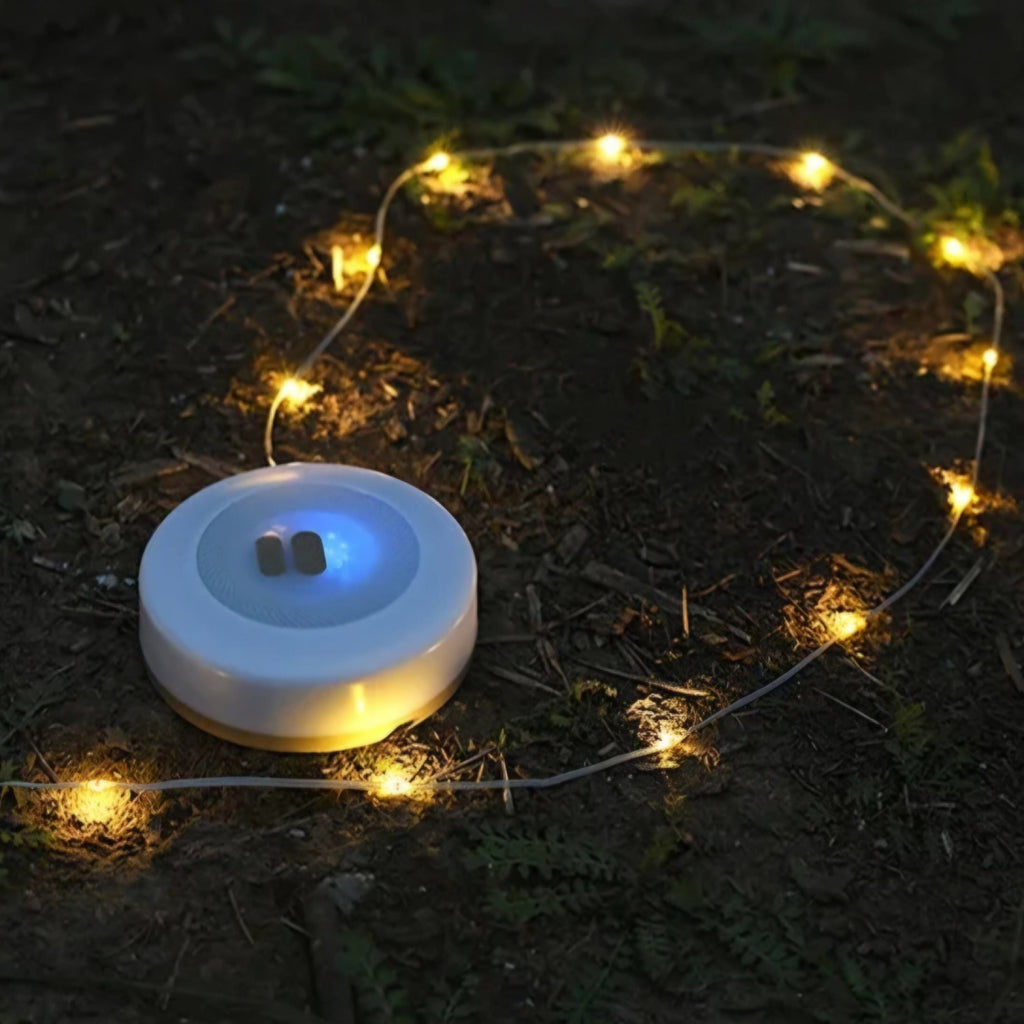 Campify 10 m LED-lyslenke – vanntett til camping og hage