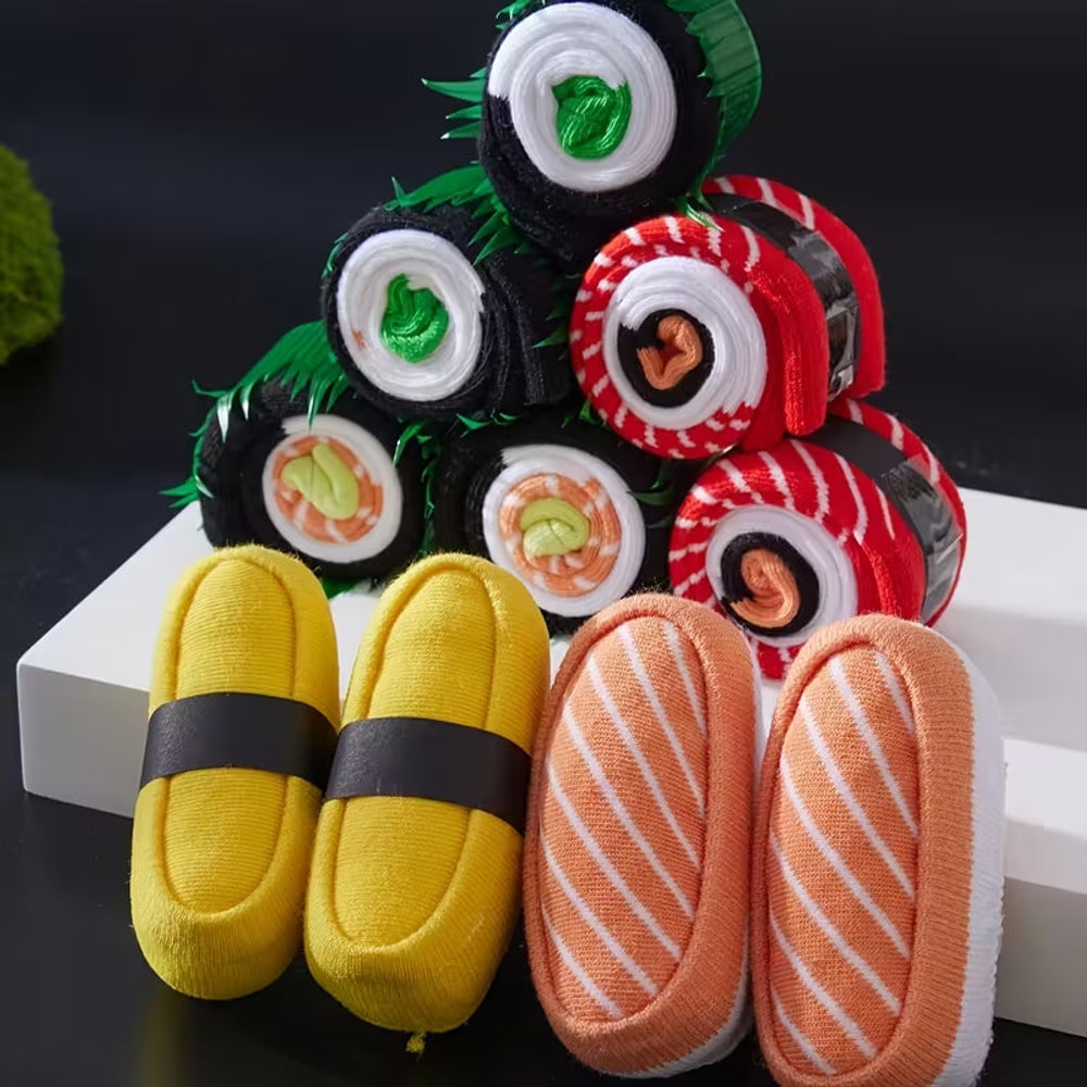 Sushisokker stablet som et sushifat