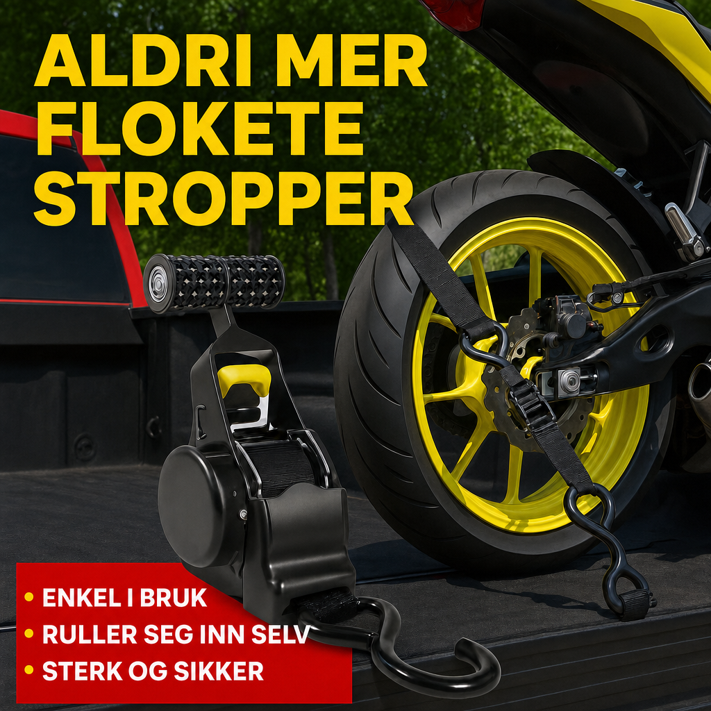 Fordeler – aldri mer flokete stropper
