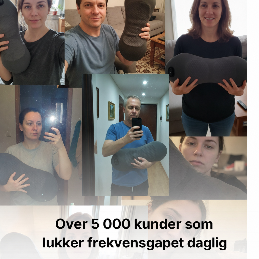 DeepComfort 3-i-1 Ryggmassasjepute – Daglig løsning for skiveutglidning & isjias