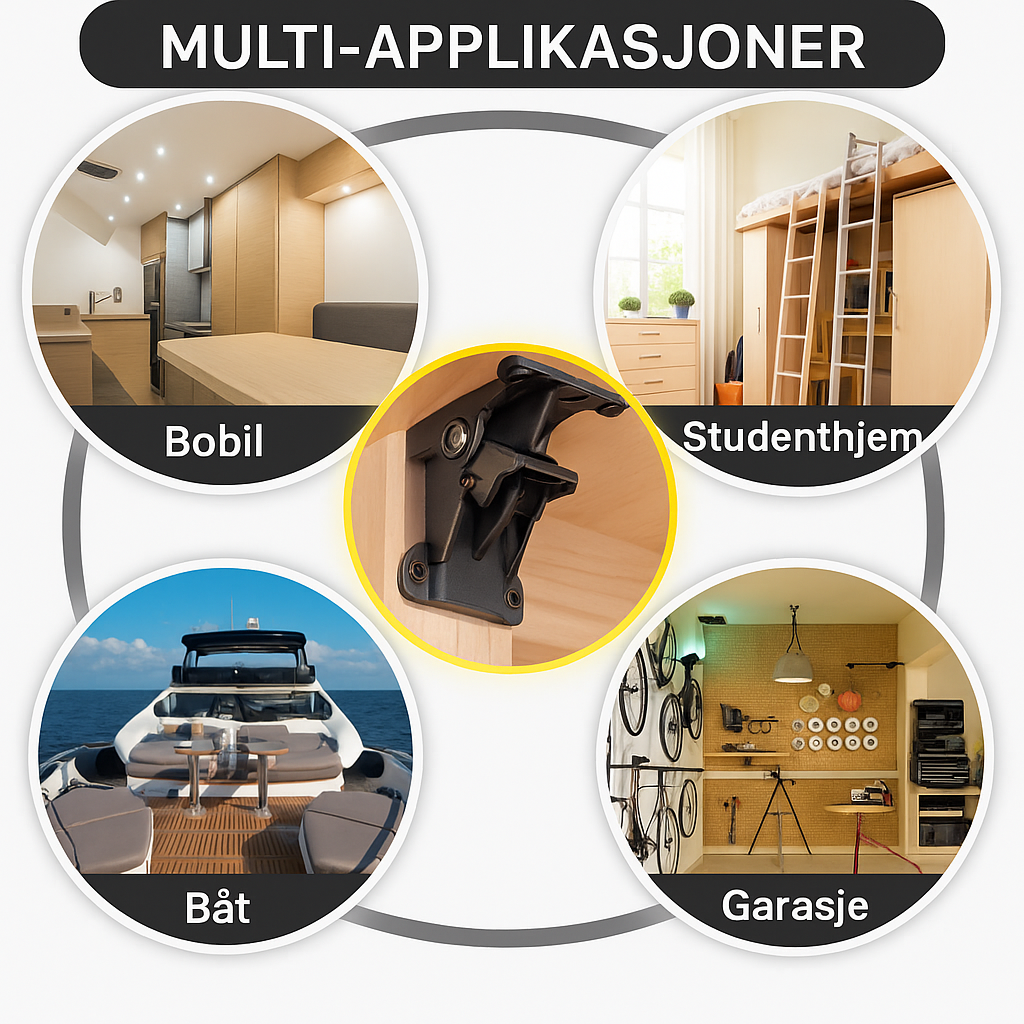 Bordsbenfester multi-applikasjoner norsk