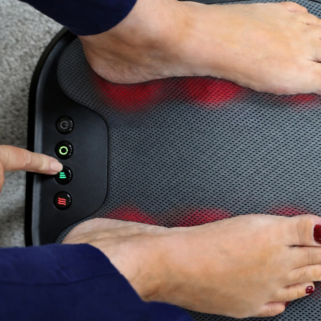 Shiatsu fotmassasjemaskin med varme – bilde 2