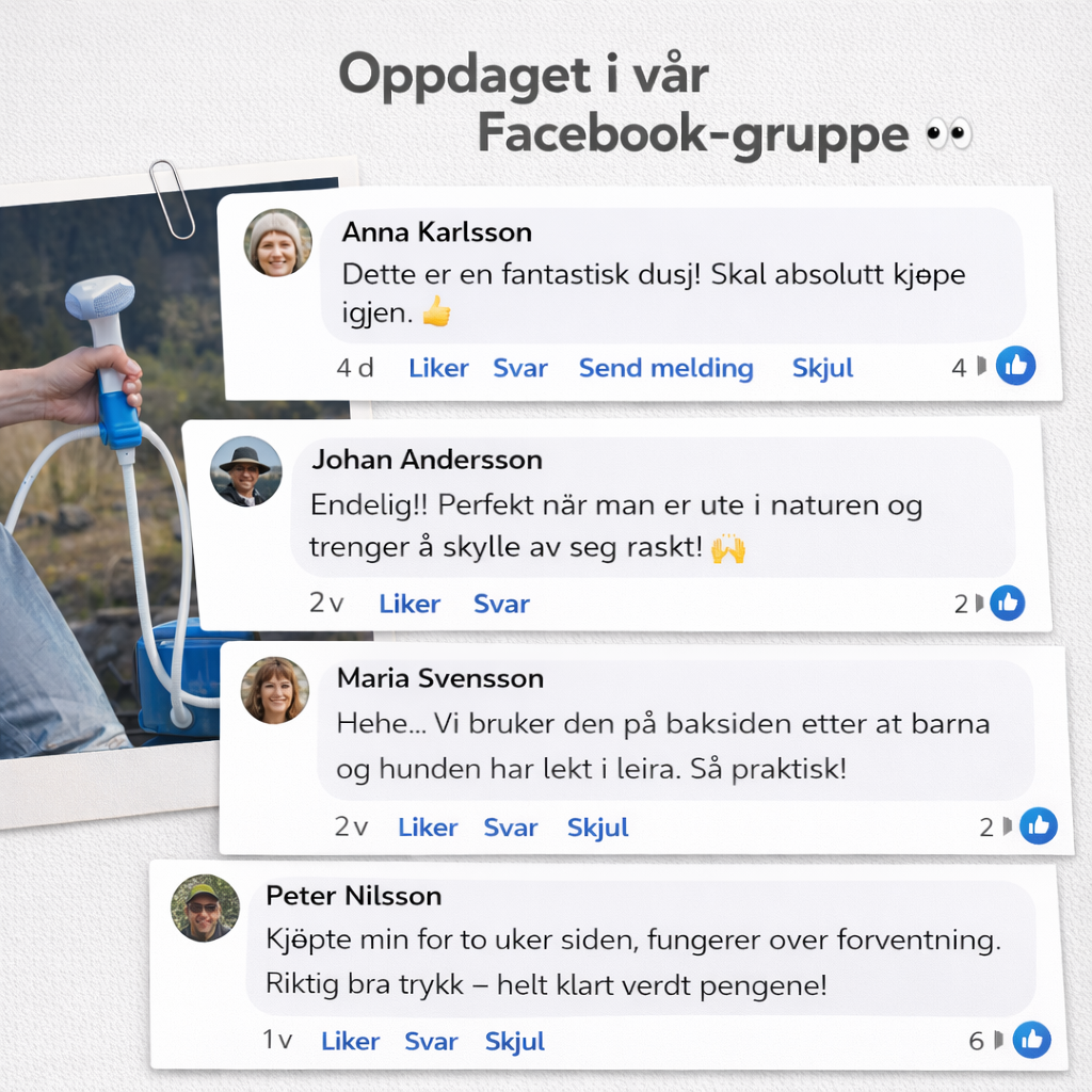 Utedusjen facebook anmeldelser norsk