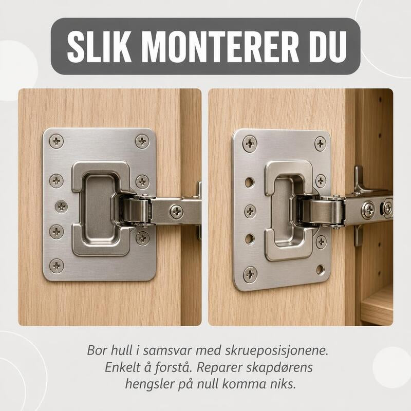 Slik monterer du – installasjonsveiledning