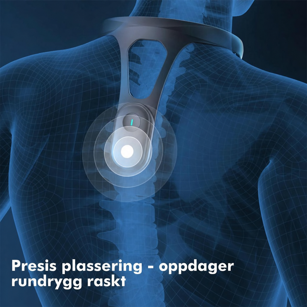 Smart Holdningstrener Pro™ – diskré holdningskorrigering med vibrasjon