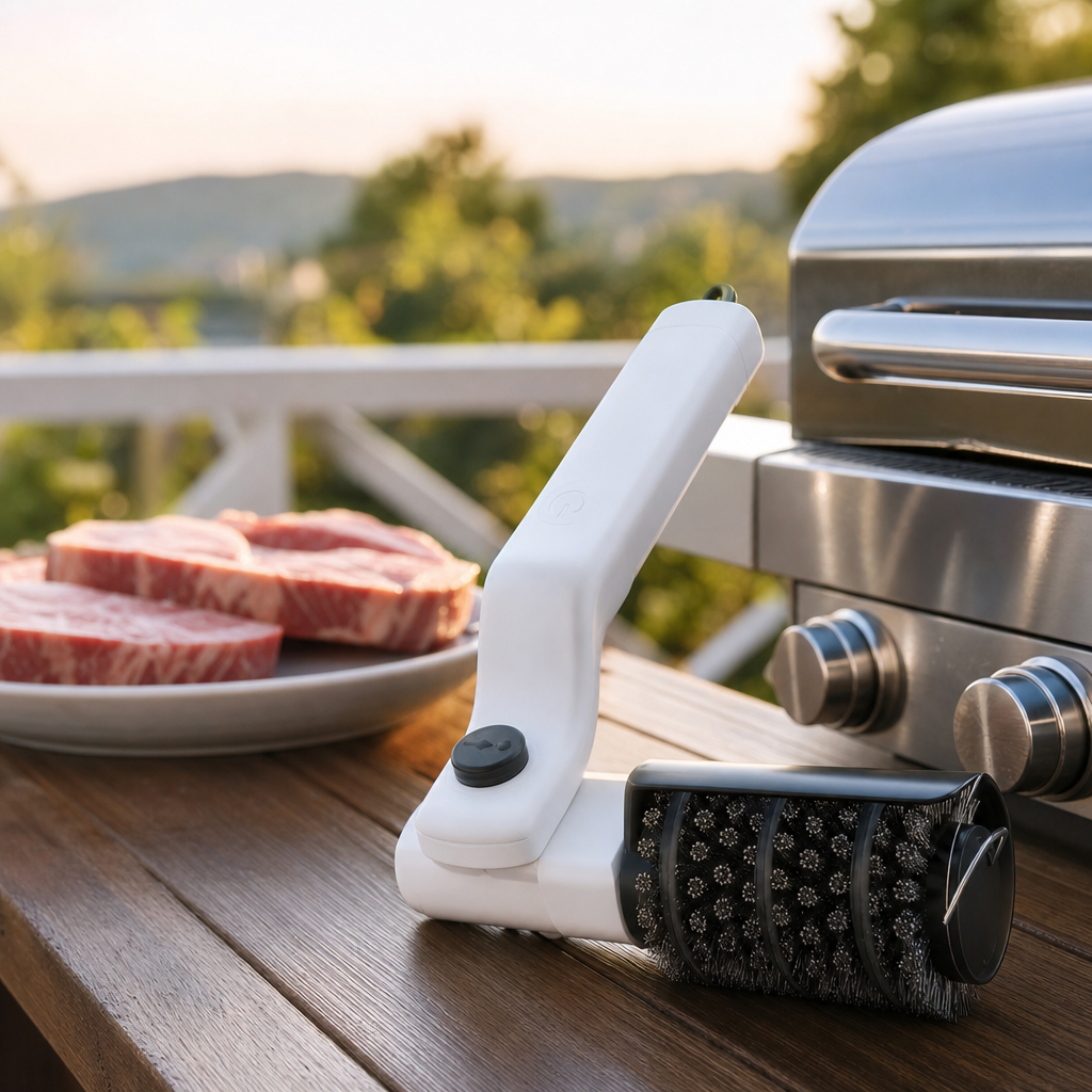 Mastern Elektrisk Grillbørste – Skinnende grill på 90 sekunder