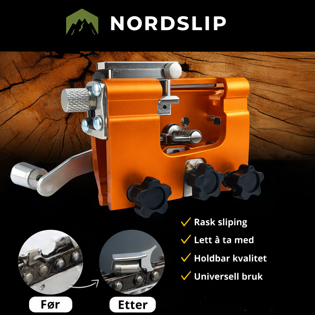 NordSlip kjedeslipeverktoy norsk