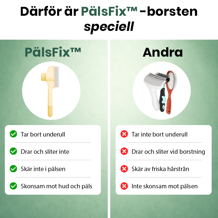 PälsFix™ – Enklere pelsbytte for deg og katten din