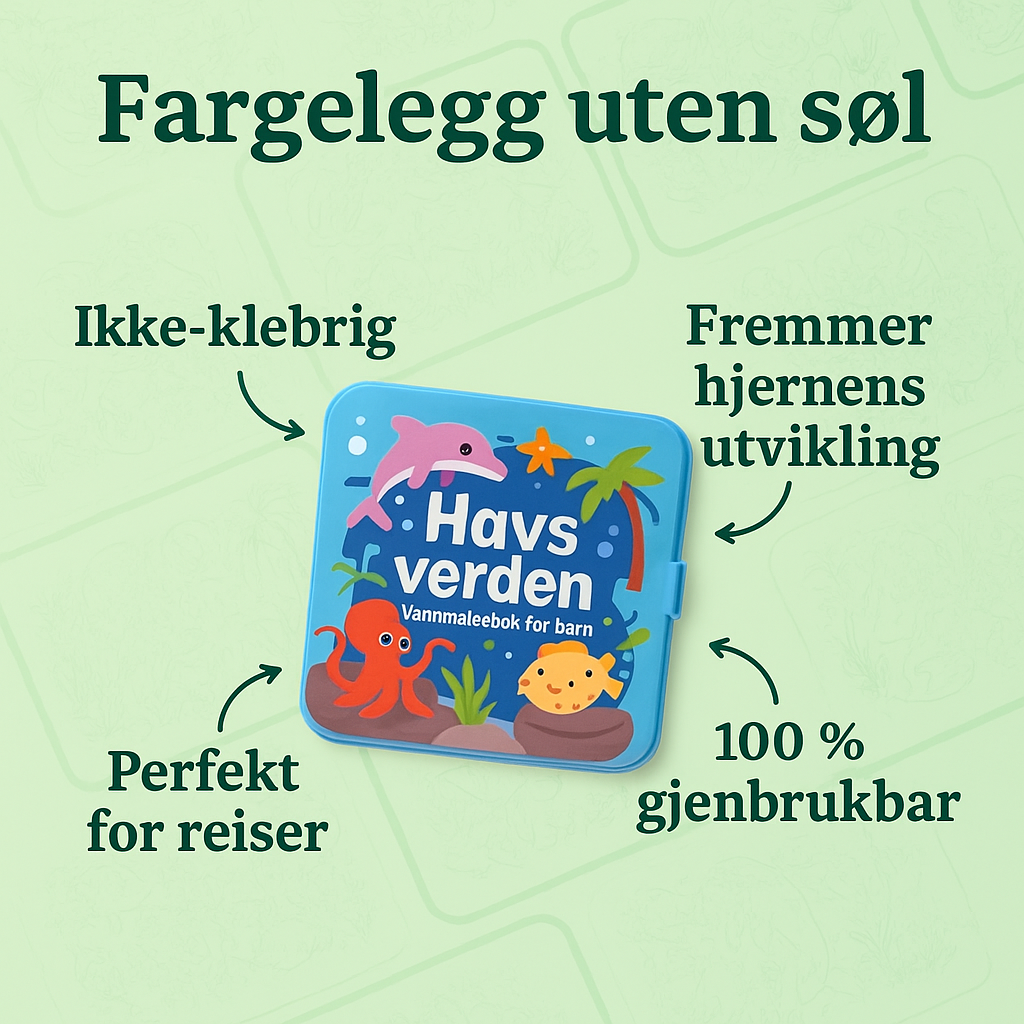 Fargelegg uten sol fordeler