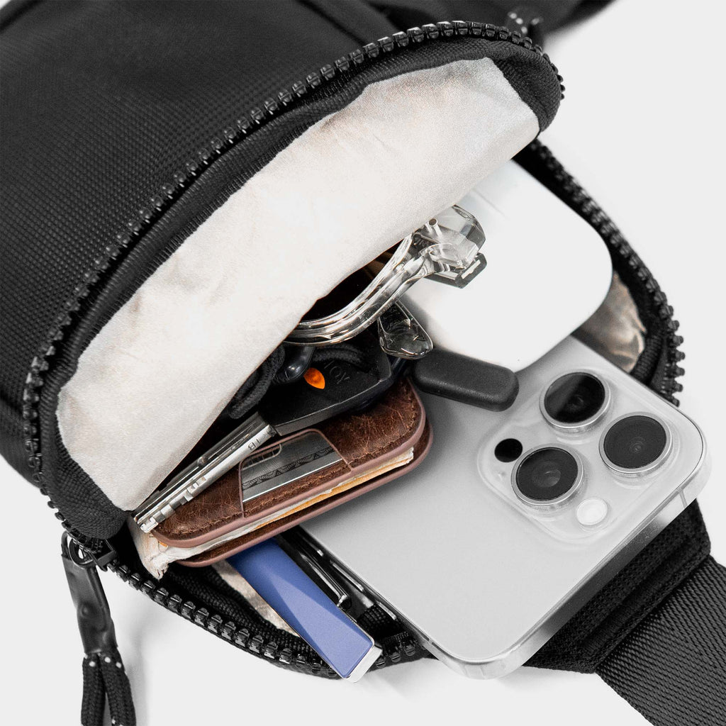 Anti-tyveri slingbag – vanntett med RFID-beskyttelse