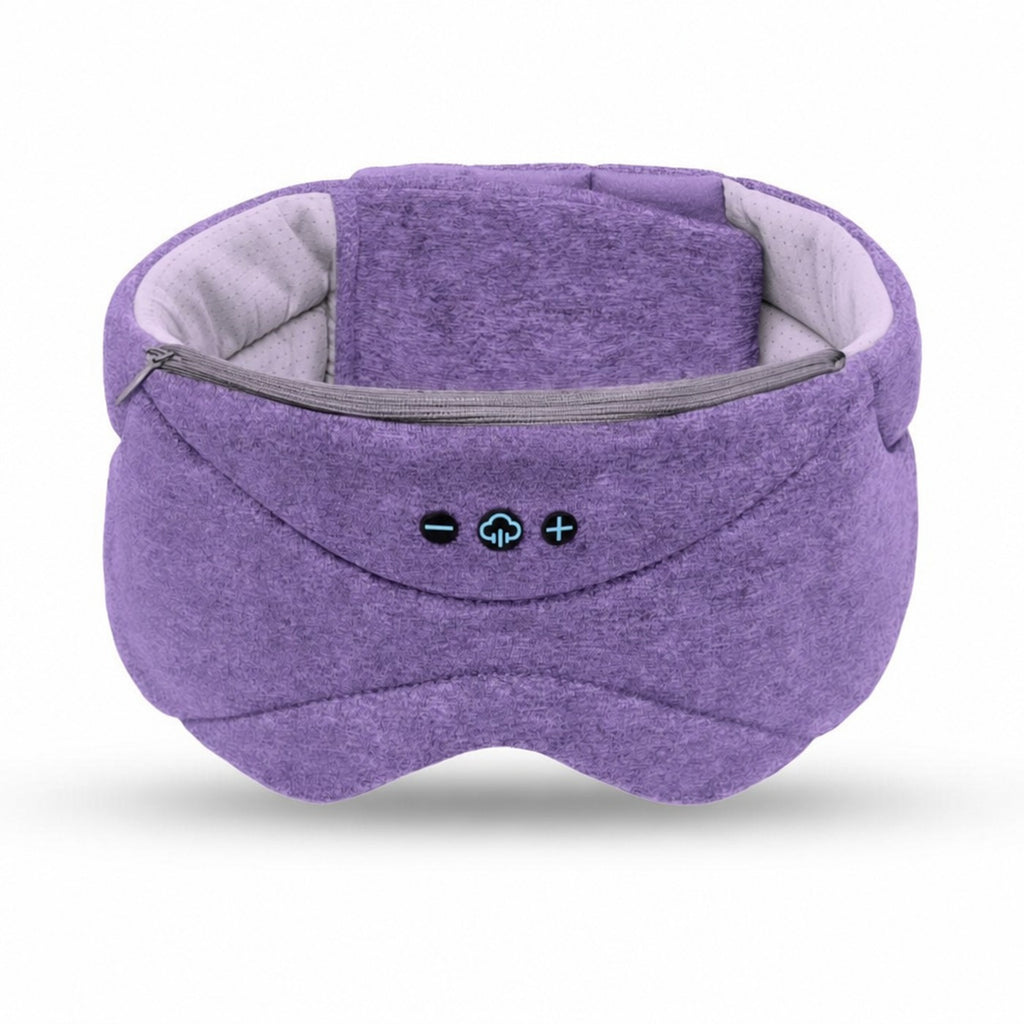 Sovemaske i lilla