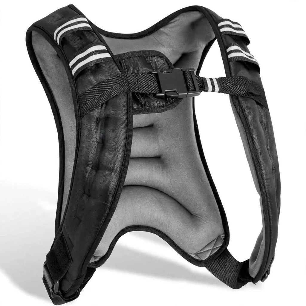 Vektvest i X-form med spenne foran og mesh-lomme bak – bilde 7